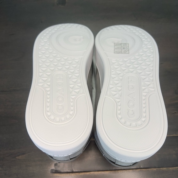 Coach Men’s High Line Sneaker Charcoal size 8 - Picture 4 of 15